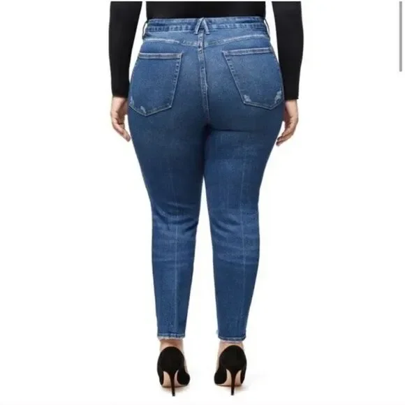 GOOD AMERICAN Good Curve High Rise Jeans - Picture 2 of 6